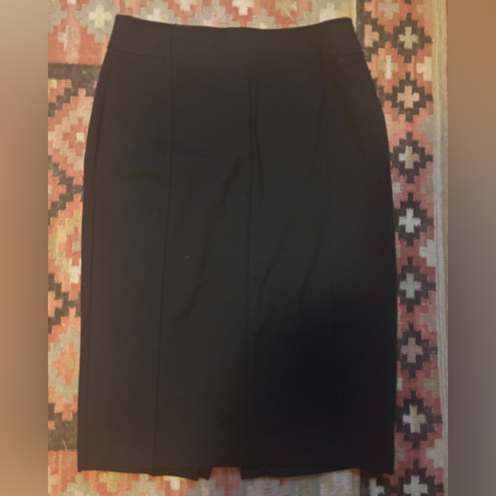 Tahari Classic Black Pencil Skirt
